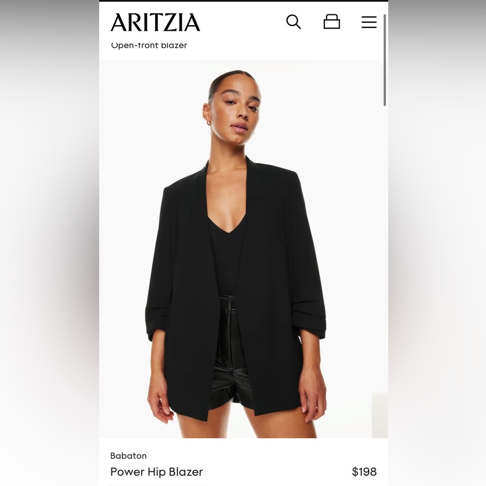 Aritzia Babaton Power Blazer - size 4